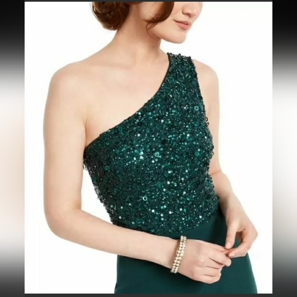 STUNNING ADRIANNA PAPELL WOMEN'S BEADED JUMPSUIT SIZE 8 - Picture 5 of 8